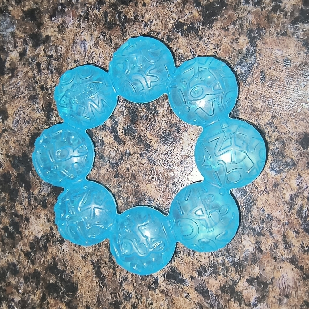 Blue Teething Ring for Babies